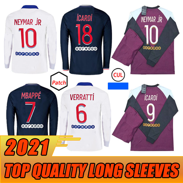 Long sleeve soccer jersey 2020 MBAPPE ICARDI men kids maillot de foot hommes enfants Maillots de football kits KIMPEMBE DI MARIA KEAN MARQU, Home suit patch 2
Long sleeve soccer jersey 2020 MBAPPE ICARDI men kids maillot de foot hommes enfants Maillots de football kits KIMPEMBE DI MARIA KEAN MARQU, Home suit patch 2