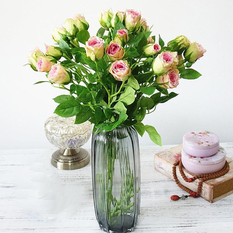 New Wedding Decoratio Artificial Rose Flower Branch Silk Fake Rose Flowers for Party Home Farmhouse Decoration 4 Heads/bouquet1, White
New Wedding Decoratio Artificial Rose Flower Branch Silk Fake Rose Flowers for Party Home Farmhouse Decoration 4 Heads/bouquet1, White