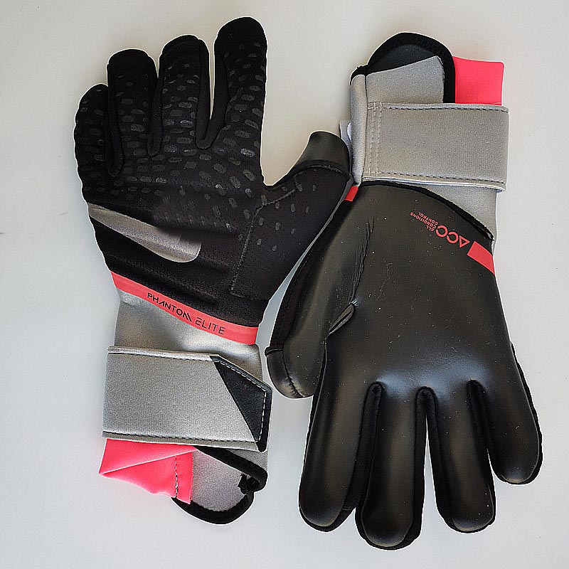 GK Phantom Elite Latex no Finger Protection Thickened Soccer Goalie Gloves Professional Football Goalkeeper Glov1406169