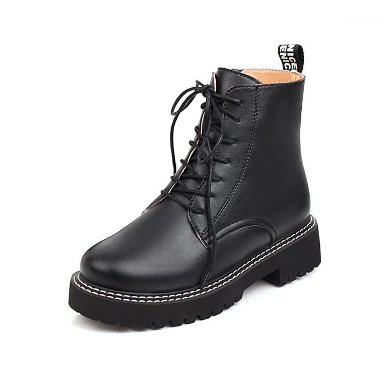 2020 Autumn New Ankle Boots for Women Thick Heel Short boots Lace-up Platform Shoes Woman Round winter 34-431
2020 Autumn New Ankle Boots for Women Thick Heel Short boots Lace-up Platform Shoes Woman Round winter 34-431