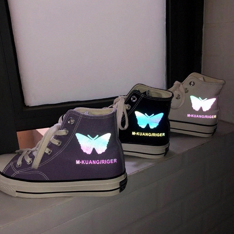 Women Canvas Sneakers Brand Thick Heels Purple Sneakers Reflective Butterfly Print Shoes Designer Student Running Platform Sho #Wl9j
Women Canvas Sneakers Brand Thick Heels Purple Sneakers Reflective Butterfly Print Shoes Designer Student Running Platform Sho #Wl9j