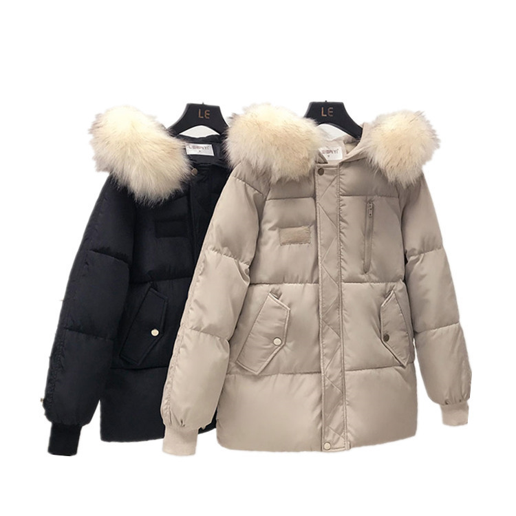 Women Coats and Jackets Winter Fur Hooded Jacket Women Clothing Autumn Winter 201217