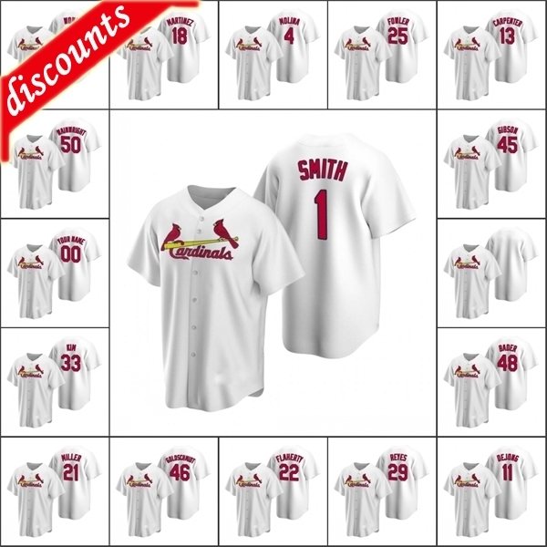 St. Louis\rCardinals Men #46 Paul Goldschmidt 22 Jack Flaherty 4 Yadier Molina Custom Women Youth White\rReplica\rHome Jersey, Blue;black
St. Louis\rCardinals Men #46 Paul Goldschmidt 22 Jack Flaherty 4 Yadier Molina Custom Women Youth White\rReplica\rHome Jersey, Blue;black