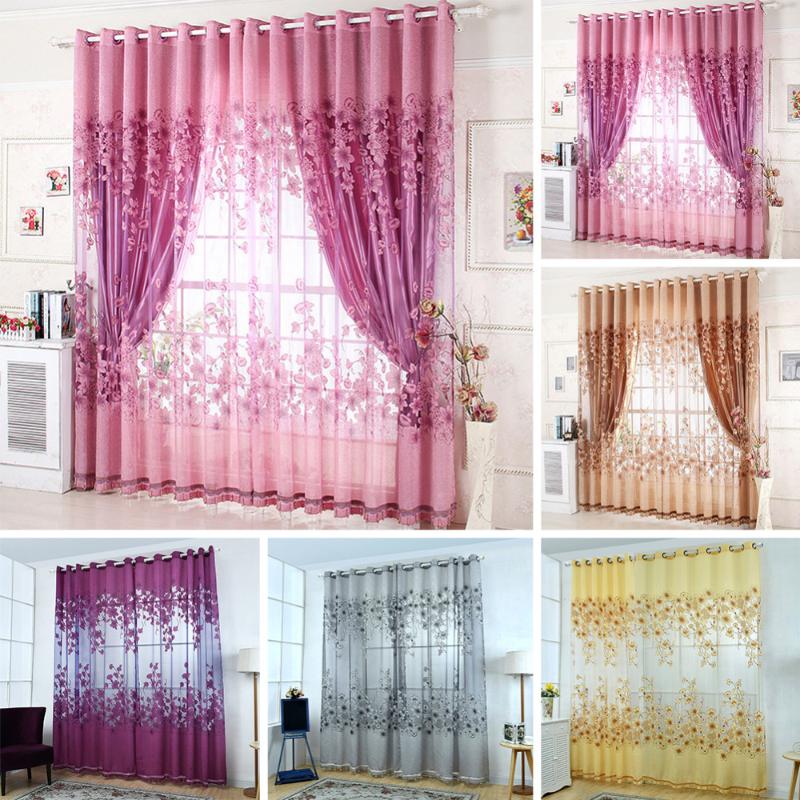 1Pc New Modern Window Curtains Floral Tulle Curtains for Living Room for Bedroom #229319, Purple
1Pc New Modern Window Curtains Floral Tulle Curtains for Living Room for Bedroom #229319, Purple