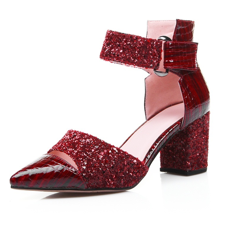 2021 Married to Crystal Plaza High Heels Shoes Shallow Buckles Woman Party Sandals Summers Ghw4, Red
2021 Married to Crystal Plaza High Heels Shoes Shallow Buckles Woman Party Sandals Summers Ghw4, Red
