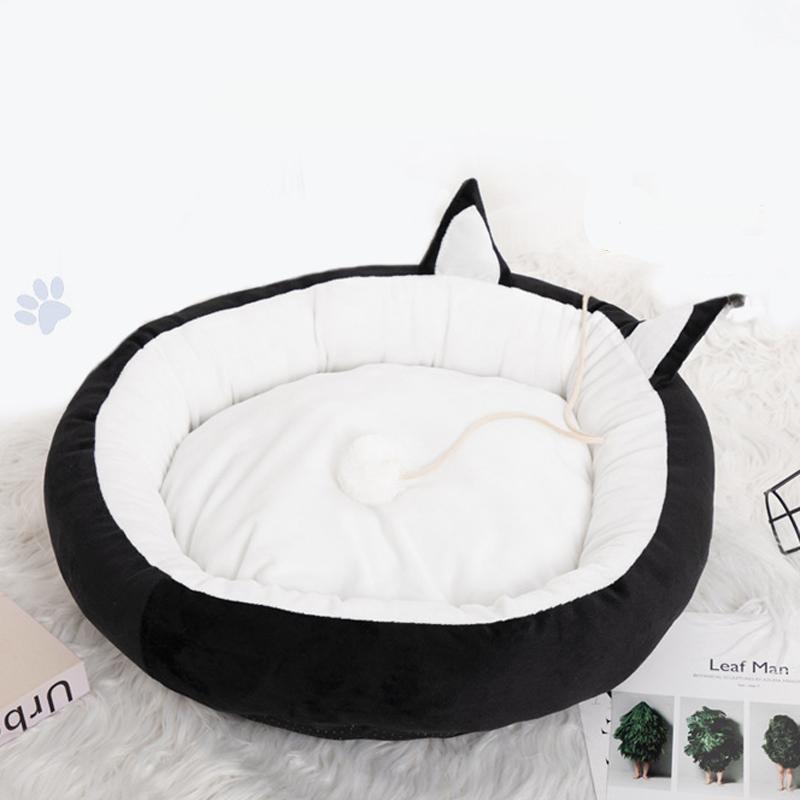 Super Soft Pet Bed Warm Cotton Cat Bed Portable Round Cute Kitty Mat Cushion Fashion Japanese Cat Nest With Toy Pet Supplies
Super Soft Pet Bed Warm Cotton Cat Bed Portable Round Cute Kitty Mat Cushion Fashion Japanese Cat Nest With Toy Pet Supplies