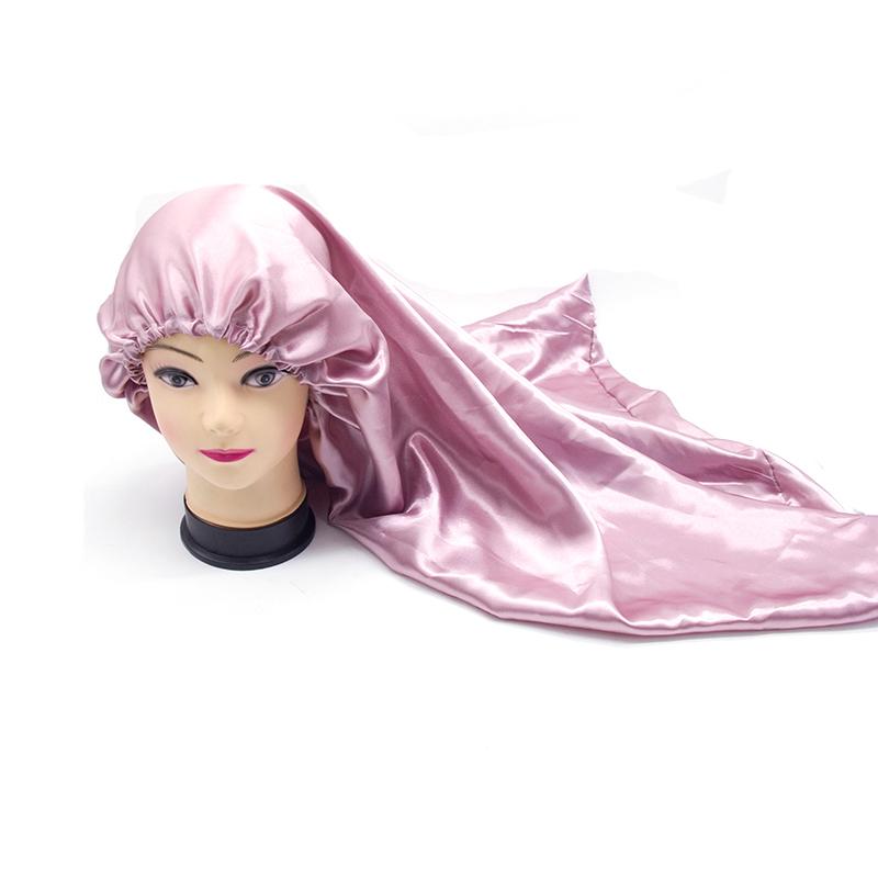 Customization Logo Long Pink Hat Silk Satin Bonnet Double Layer Virgin Hair Extensions/Hair Wigs Sleep Satin Silk Bonnet 50pcs
Customization Logo Long Pink Hat Silk Satin Bonnet Double Layer Virgin Hair Extensions/Hair Wigs Sleep Satin Silk Bonnet 50pcs