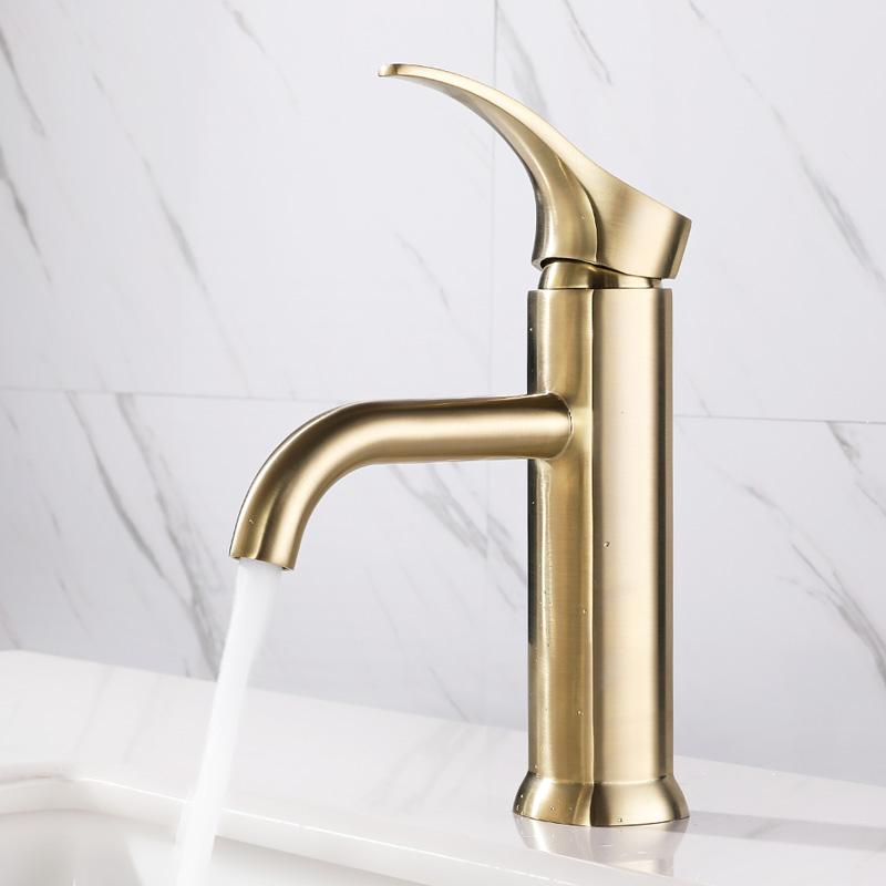 Beiluode Basin Faucet Brass Taps Contemporary Single Handle Mixer Tap Bathroom Faucets Hot Cold Cock Wash Basin Faucet MT2007
Beiluode Basin Faucet Brass Taps Contemporary Single Handle Mixer Tap Bathroom Faucets Hot Cold Cock Wash Basin Faucet MT2007