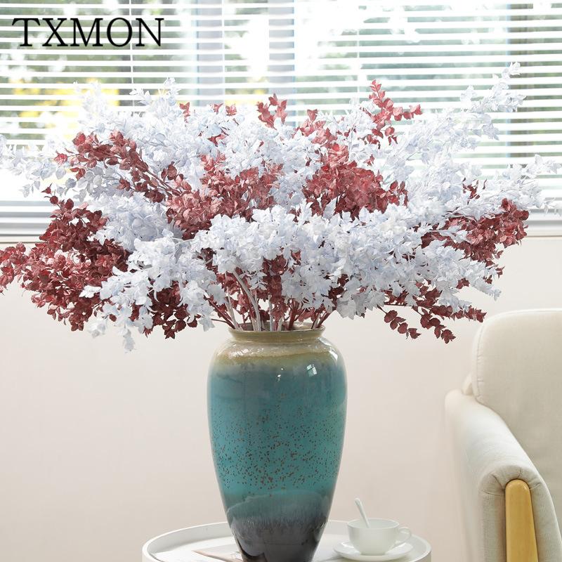 1m mint leaf simulation plants wedding Flower arrangement ceiling decoration green plants home decoration artificial green leaf, Red
1m mint leaf simulation plants wedding Flower arrangement ceiling decoration green plants home decoration artificial green leaf, Red