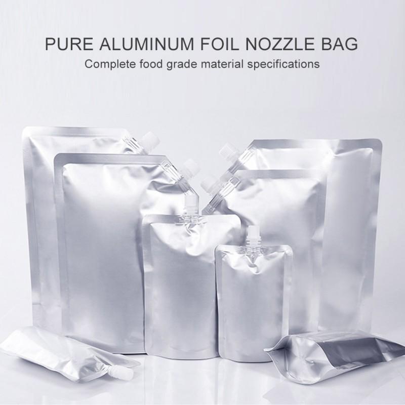 Aluminum Foil Suction Nozzle Bag Beer Wine White Wine Milk Self Sealing Bag Juice Beverage Packaging Suction Nozzle Newest
Aluminum Foil Suction Nozzle Bag Beer Wine White Wine Milk Self Sealing Bag Juice Beverage Packaging Suction Nozzle Newest