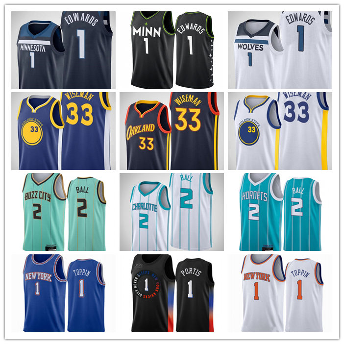 2020 2021 Draft Pick 1 Anthony Edwards Jersey 33 James Wiseman 2 LaMelo Ball Obi 1 Toppin Basketball Men Kids Blue White Purple Size S-XXXL
2020 2021 Draft Pick 1 Anthony Edwards Jersey 33 James Wiseman 2 LaMelo Ball Obi 1 Toppin Basketball Men Kids Blue White Purple Size S-XXXL