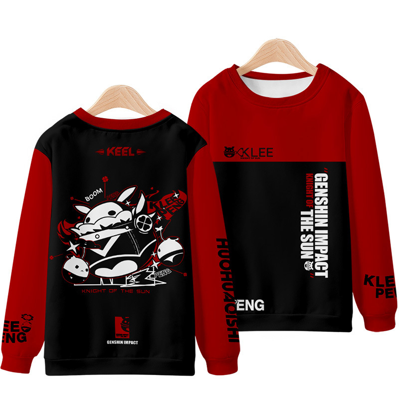 2021 New for 3d Printed Game Genshin Impact Hooded Sweatshirt Klee Keqing Razor Cosplay Long-sleeved O-neck Hoodies Top Coat Fashion Pvo3
2021 New for 3d Printed Game Genshin Impact Hooded Sweatshirt Klee Keqing Razor Cosplay Long-sleeved O-neck Hoodies Top Coat Fashion Pvo3