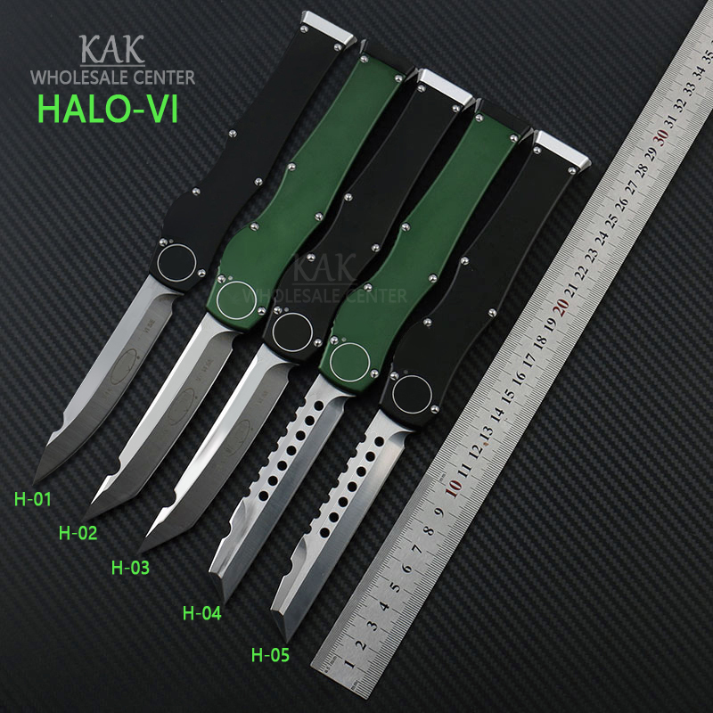Micro aVI6 autom knife camping outdoor pocket EDC tactical knife T6-6061 aluminum handle Gear Pocket Knife
Micro aVI6 autom knife camping outdoor pocket EDC tactical knife T6-6061 aluminum handle Gear Pocket Knife