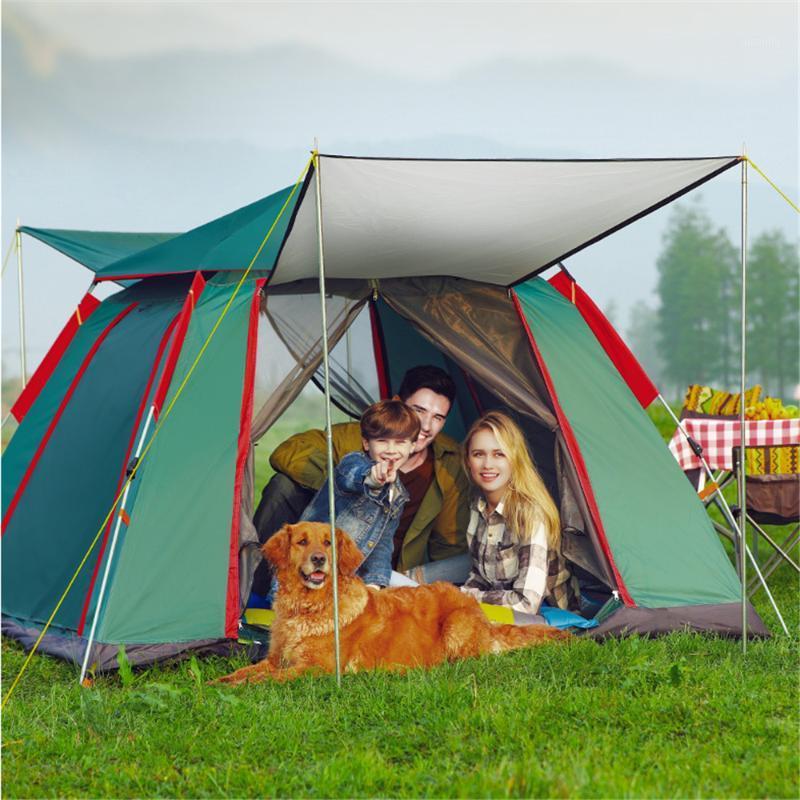 Foldable Camping Tent Automatic Camping Waterproof Portable 3-4 People Family Auto Beach Tents Large Size For Hiking Travelling1
Foldable Camping Tent Automatic Camping Waterproof Portable 3-4 People Family Auto Beach Tents Large Size For Hiking Travelling1