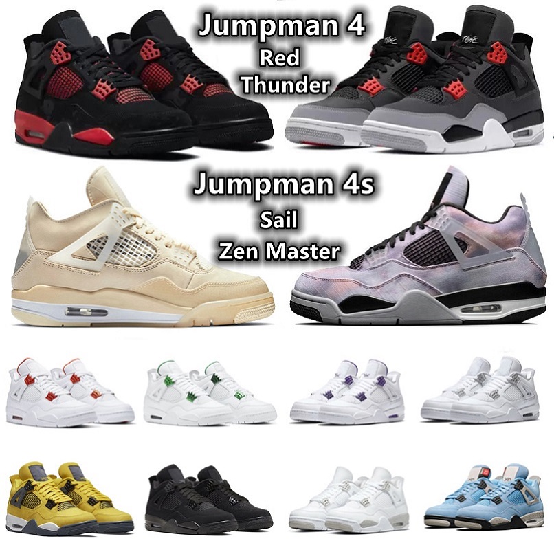 2022 Jumpman 4s mens 4 Retro Basketball Shoes Black Cat Bred UNC Red Thunder Tour yellow White Oreo Shimmer Sail What the Fire Red men women outdoor trainers sneakers, Color#1
2022 Jumpman 4s mens 4 Retro Basketball Shoes Black Cat Bred UNC Red Thunder Tour yellow White Oreo Shimmer Sail What the Fire Red men women outdoor trainers sneakers, Color#1