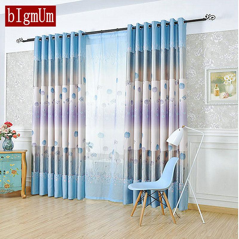 Curtain Modern Style Printed Polyester Flower Blackout Window Curtain Pastoral For Bedroom Living Dining Room Drapes Home Decor, Tulle 1
Curtain Modern Style Printed Polyester Flower Blackout Window Curtain Pastoral For Bedroom Living Dining Room Drapes Home Decor, Tulle 1