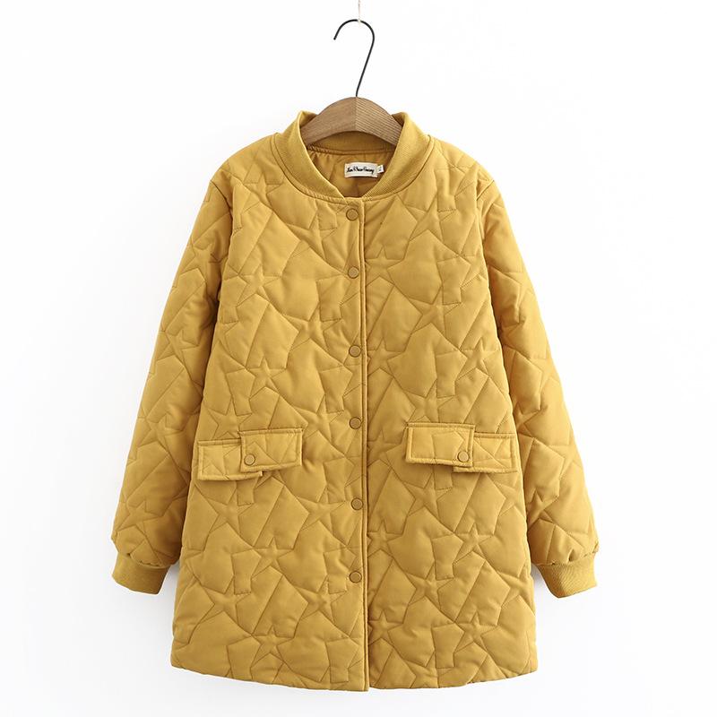 Oversize Women's Winter Padded Jacket New 2020 Loose Geometry Quilted Embroidered Long Cotton Coat, Beige
Oversize Women's Winter Padded Jacket New 2020 Loose Geometry Quilted Embroidered Long Cotton Coat, Beige