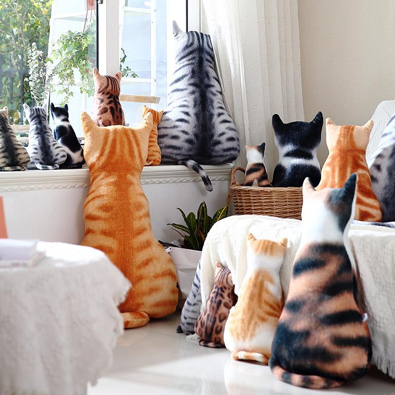 Creative Simulation Cat Rear Pillow Cotton Linen Bed Cushion Decorative Throw Pillow Chair Car Home Decor
Creative Simulation Cat Rear Pillow Cotton Linen Bed Cushion Decorative Throw Pillow Chair Car Home Decor