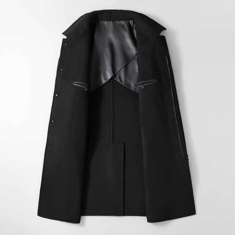 2021 New Male Dual Face Long Coats Overcoat Winter Wool Outfit Plus Size -3xl R634, Black
2021 New Male Dual Face Long Coats Overcoat Winter Wool Outfit Plus Size -3xl R634, Black
