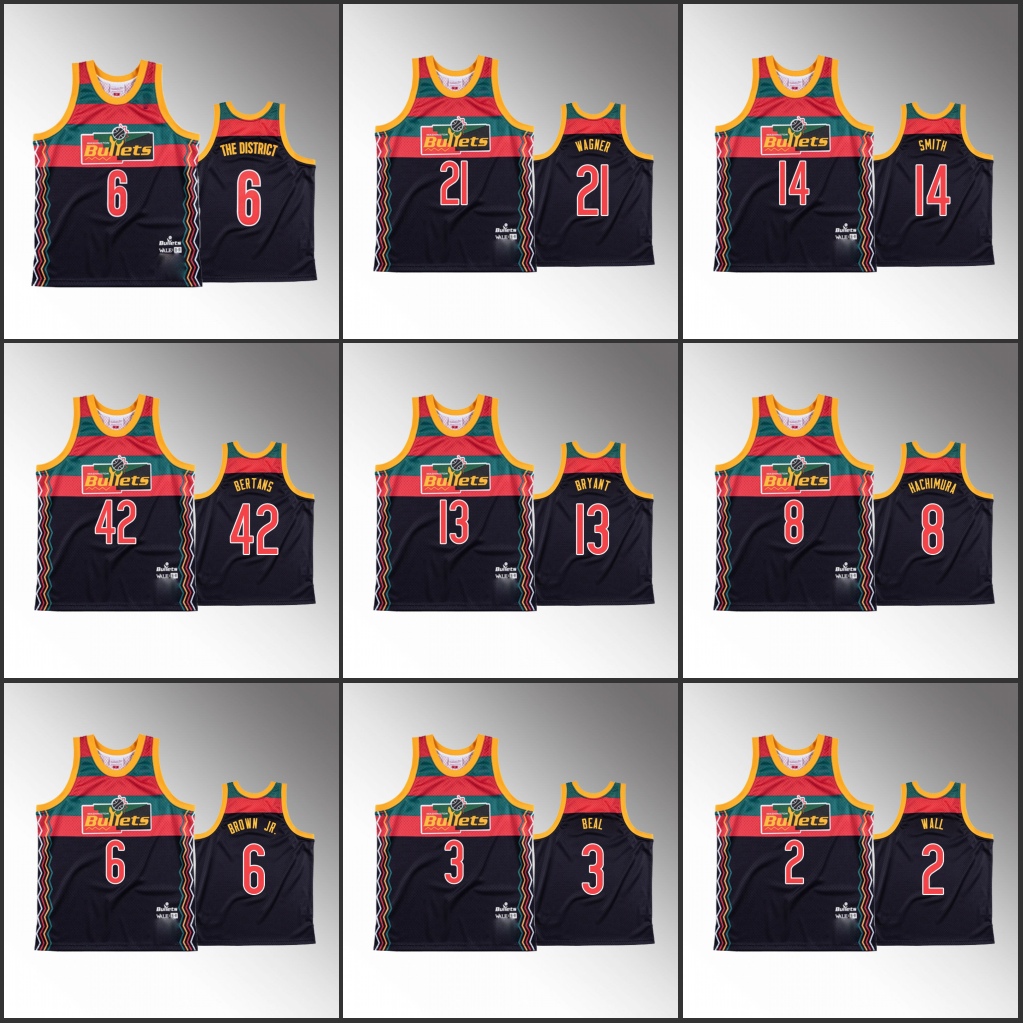 Washington Wizards Men Bradley Beal Davis Bertans Rui Hachimura Thomas Bryant Shabazz Napier Wale X BR Remix Navy Custom Jersey, Black
Washington Wizards Men Bradley Beal Davis Bertans Rui Hachimura Thomas Bryant Shabazz Napier Wale X BR Remix Navy Custom Jersey, Black