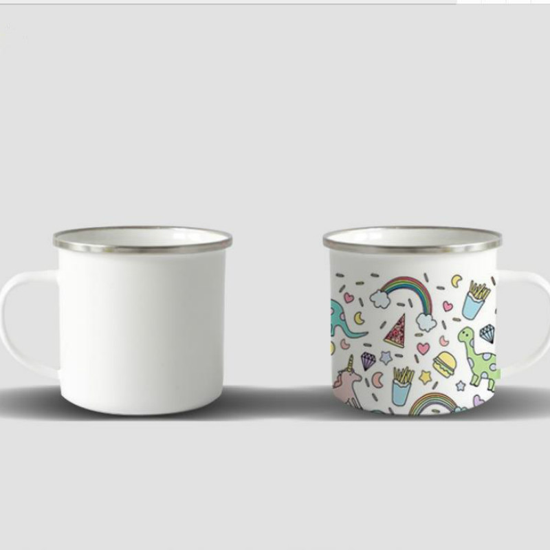 20 pcs sublimation Enamel Coffee Mug 12oz Camping Mug Metal Coffee Mugs Enamel Steel Mug Durable Travel Enamel Beverage Mugs DHL shipping
20 pcs sublimation Enamel Coffee Mug 12oz Camping Mug Metal Coffee Mugs Enamel Steel Mug Durable Travel Enamel Beverage Mugs DHL shipping