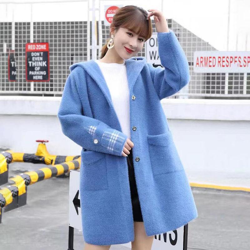 Water Velvet Jacket in The Long Section Thick Warm 2020 New Korean Version of the Autumn and Winter Women's Wool Coat LY715, White
Water Velvet Jacket in The Long Section Thick Warm 2020 New Korean Version of the Autumn and Winter Women's Wool Coat LY715, White