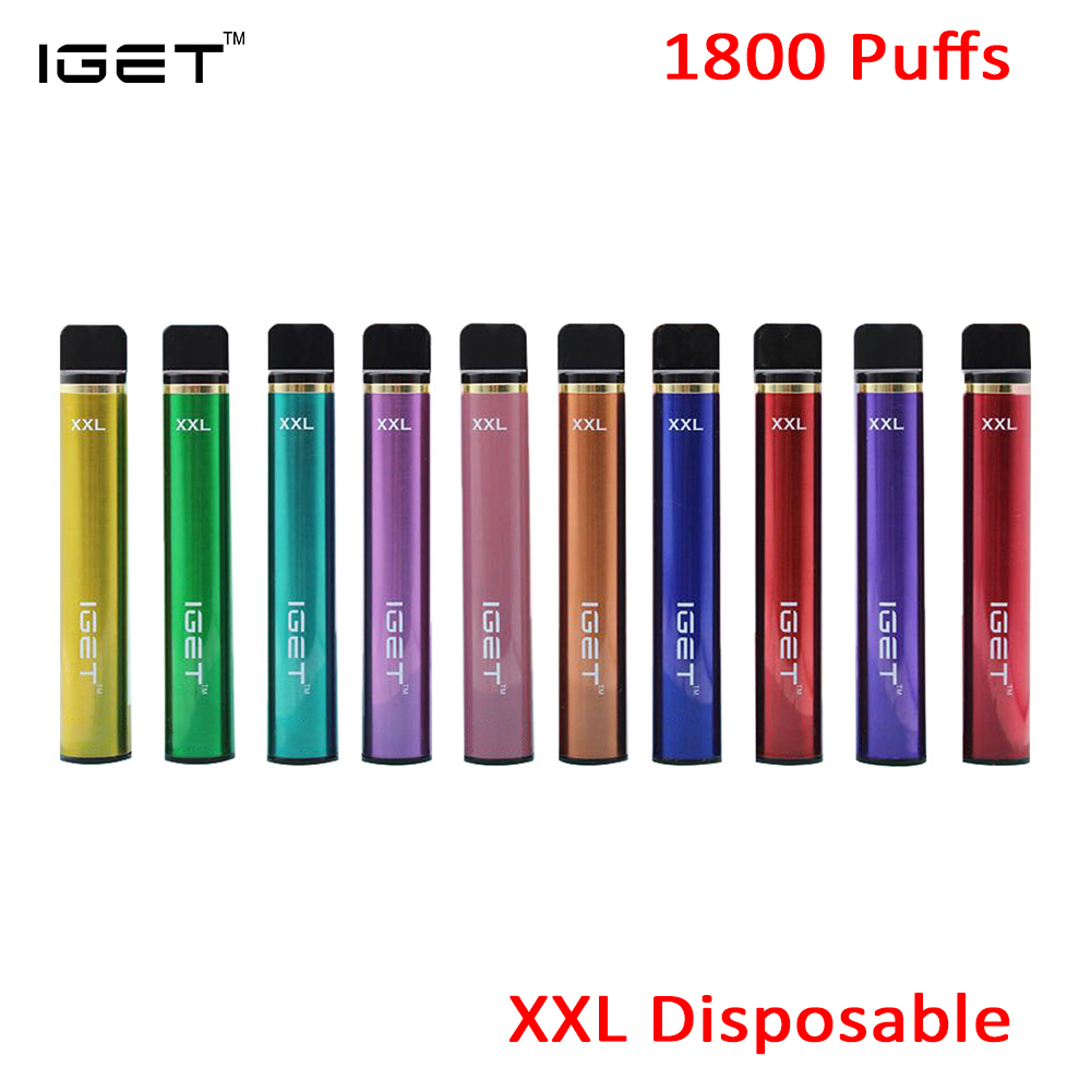 IGET XXL Disposable Pod Kit 1800 Puffs 950mAh 7ml Prefilled 5% Portable Vaping Device 100% Authentic OEM Available
IGET XXL Disposable Pod Kit 1800 Puffs 950mAh 7ml Prefilled 5% Portable Vaping Device 100% Authentic OEM Available