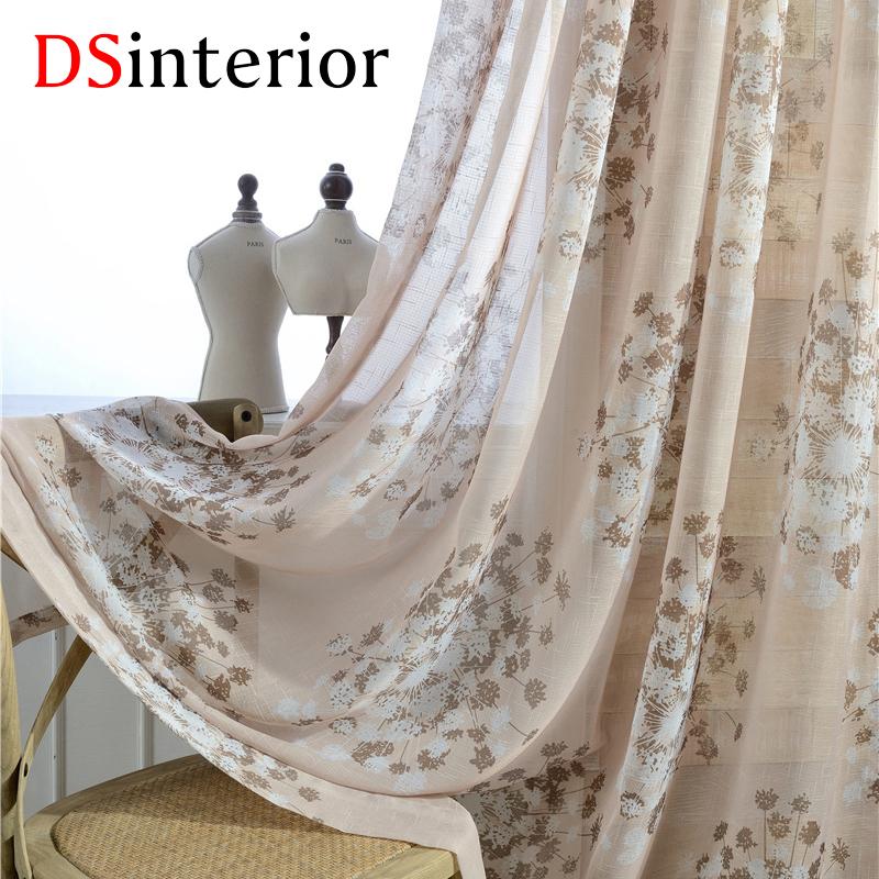 DSinterior flower printing tulle sheer curtain for bedroom or living room window, As pic
DSinterior flower printing tulle sheer curtain for bedroom or living room window, As pic