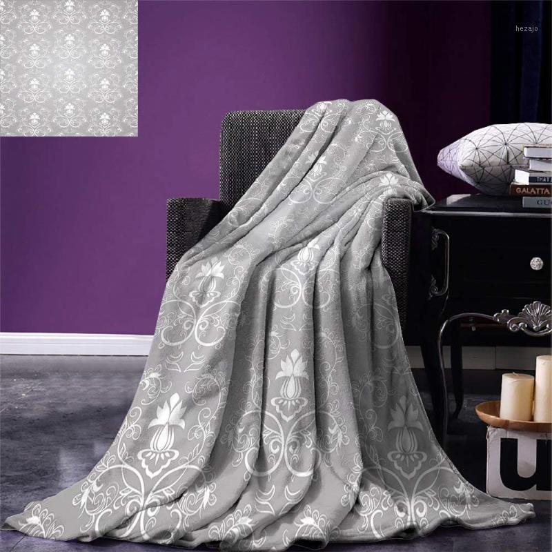 Damask Throw Blanket Damask Style Antique Floral Motifs Pattern Royal Victorian Design Vintage Leaves Warm Microfiber Blanket1
Damask Throw Blanket Damask Style Antique Floral Motifs Pattern Royal Victorian Design Vintage Leaves Warm Microfiber Blanket1