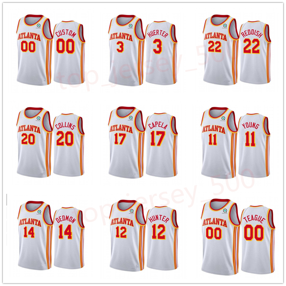 Hawk MEN Cam Reddish Trae Young White Association 2020-21 basketball Jersey, As shown in illustration
Hawk MEN Cam Reddish Trae Young White Association 2020-21 basketball Jersey, As shown in illustration