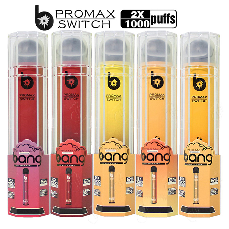Bang XXTRA Pro Max Promax Switch 2 in 1 Double Pods e Cigarette 2000 Puffs Disposable Vape Pen Maxpro Dual Cartridges Vaporizers Bars
Bang XXTRA Pro Max Promax Switch 2 in 1 Double Pods e Cigarette 2000 Puffs Disposable Vape Pen Maxpro Dual Cartridges Vaporizers Bars
