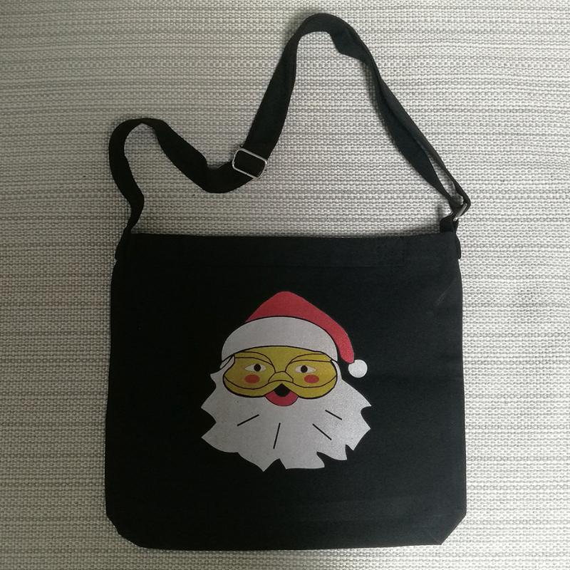 Christmas Santa Claus Black Hand Bag Shoulder Bag Women Men Boys Girls Shopper Tote Canvas Gift
Christmas Santa Claus Black Hand Bag Shoulder Bag Women Men Boys Girls Shopper Tote Canvas Gift