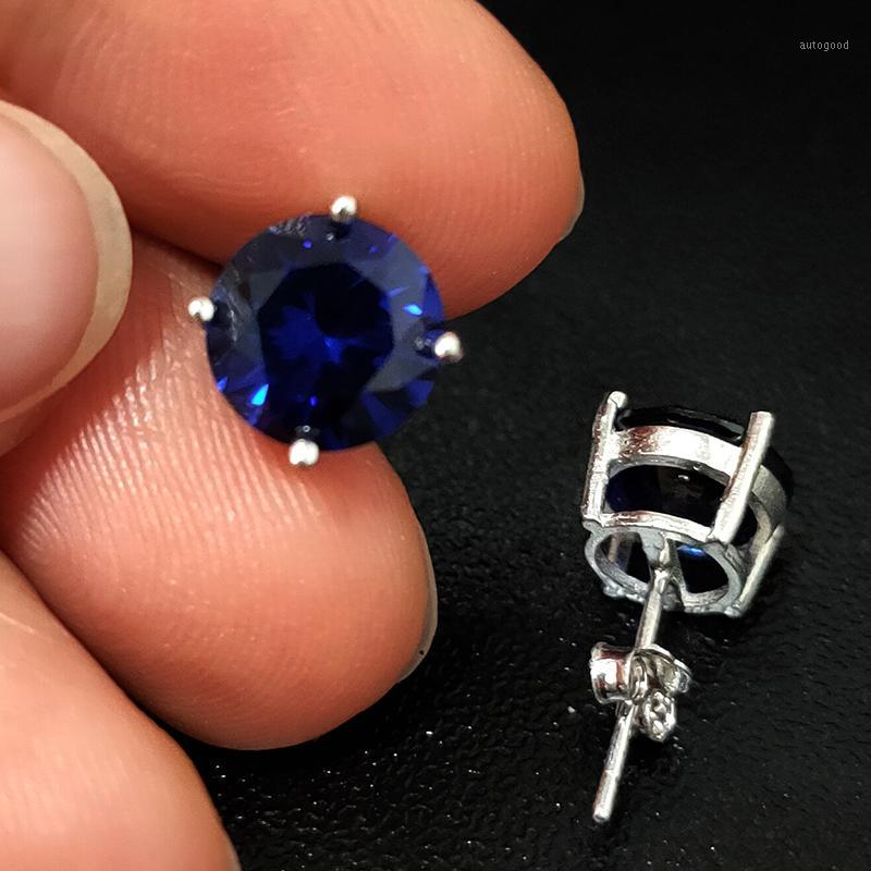 Stud 925 Silver Corundum Pink And Blue Sapphi Re Round Shape 8mm Single Cubic Zirocnia Stone Ear Earing1
Stud 925 Silver Corundum Pink And Blue Sapphi Re Round Shape 8mm Single Cubic Zirocnia Stone Ear Earing1