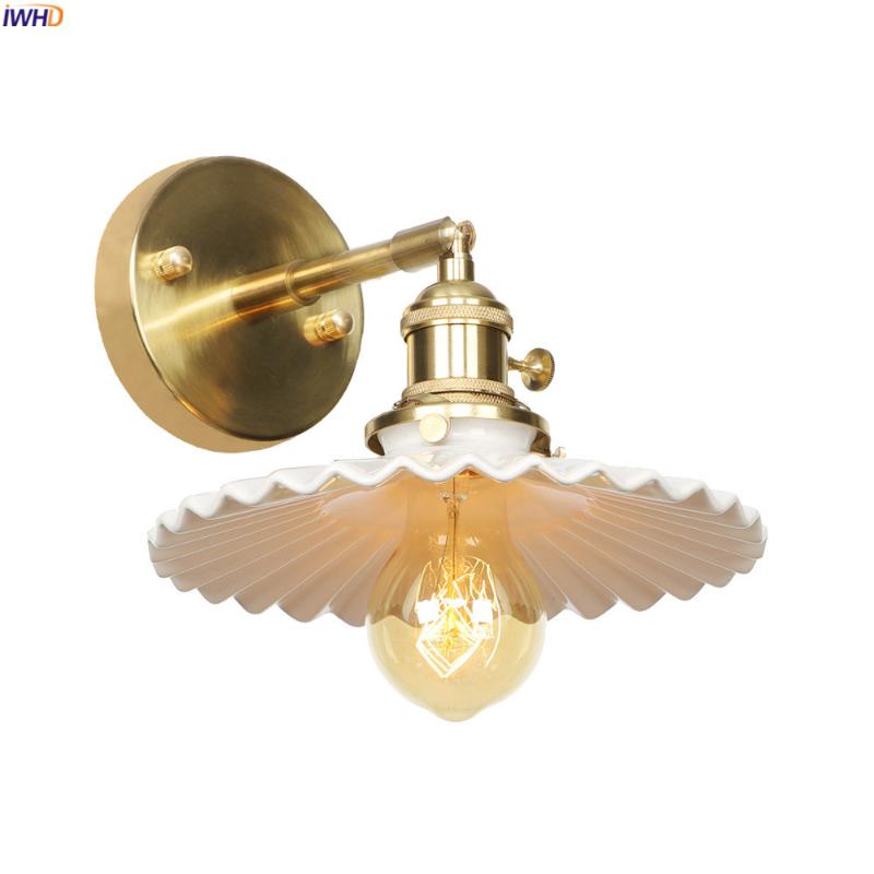 IWHD Nordic White Ceramic LED Wall Light Switch Bedroom Stair Bathroom Mirror Vintage Copper Wall Lamps Sconce Applique Murale
IWHD Nordic White Ceramic LED Wall Light Switch Bedroom Stair Bathroom Mirror Vintage Copper Wall Lamps Sconce Applique Murale