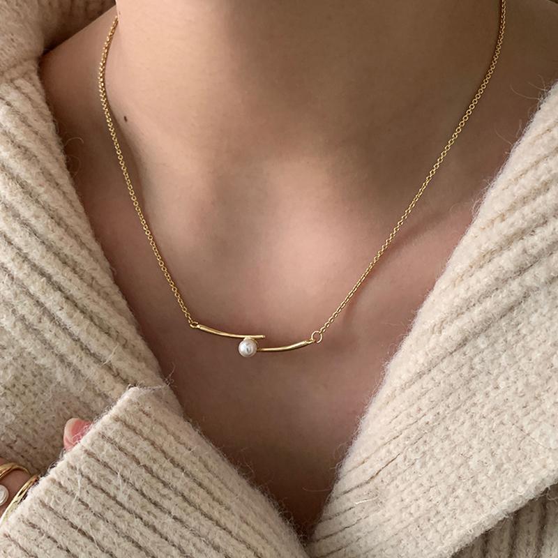 Chokers Korean Gold Silver Color Chain Branch Pearl Choker Necklace For Women Girls Fashion Jewelry
Chokers Korean Gold Silver Color Chain Branch Pearl Choker Necklace For Women Girls Fashion Jewelry