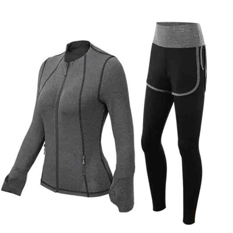 Womens Tracksuits Fashion Two Piece Yoga Set High Quality Slim Active Suits Women Sports and Leisure Suit 3 Colors Size -2XL, Black
Womens Tracksuits Fashion Two Piece Yoga Set High Quality Slim Active Suits Women Sports and Leisure Suit 3 Colors Size -2XL, Black
