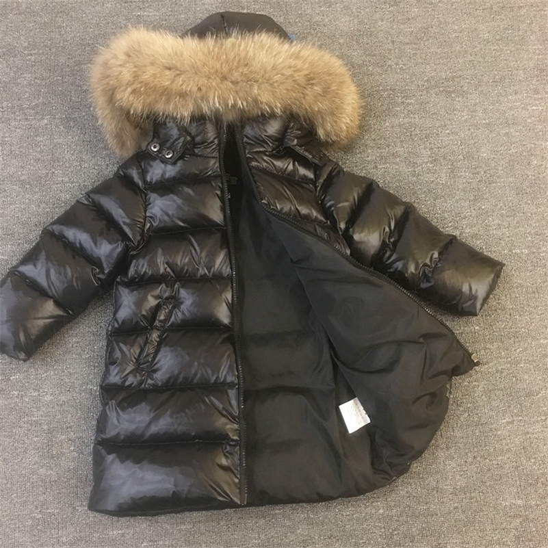 Children's down jacket boys and girls long down jacket thick natural true fur collar 201102, Black
Children's down jacket boys and girls long down jacket thick natural true fur collar 201102, Black