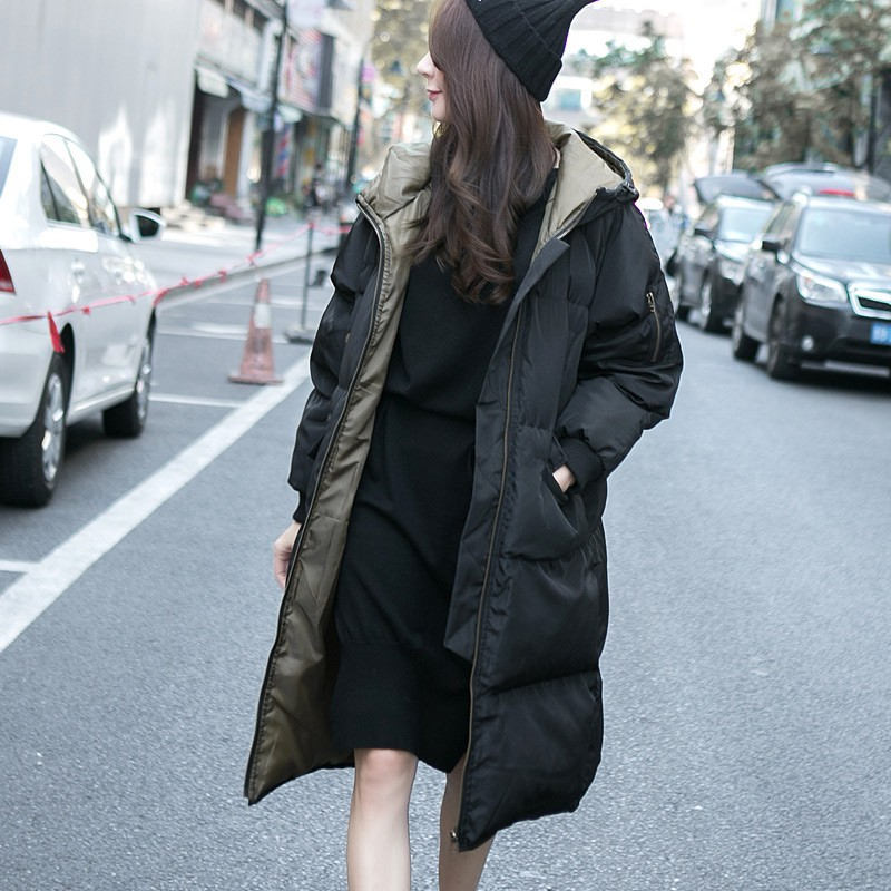 XXXL Plus Size Winter Coat Women Oversize Puffer Jacket Hooded Long Parkas Warm Down Cotton Winter Jacket Women Overcoat C6636 201217