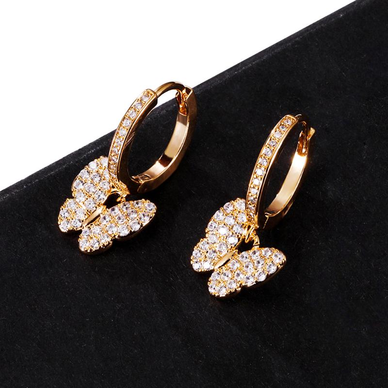 CZ Hoop Butterfly Earrings For Women Gold Silver Color Bling Bling Cute Insect Fashion Jewelry Brincos femininos New 2020
CZ Hoop Butterfly Earrings For Women Gold Silver Color Bling Bling Cute Insect Fashion Jewelry Brincos femininos New 2020