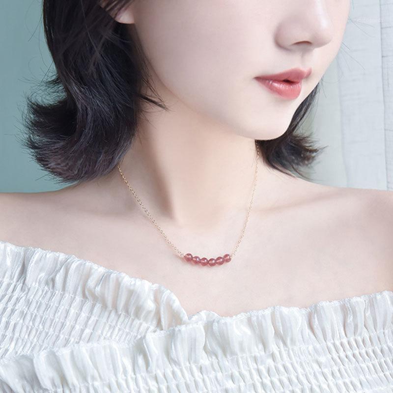 Korean New Simple Fresh Light Luxury Strawberry Crystal Choker Necklace Clavicle Chain Women Jewelry1
Korean New Simple Fresh Light Luxury Strawberry Crystal Choker Necklace Clavicle Chain Women Jewelry1