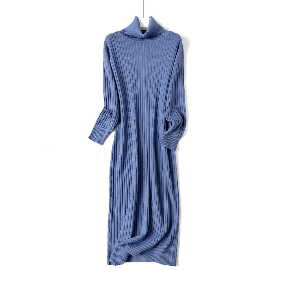 2021 New Thick Slim Autumn Winter Women Female Split Sleeve Basic Long Straight Turtleneck Sweater Dress Chic 7emy, Khaki 
2021 New Thick Slim Autumn Winter Women Female Split Sleeve Basic Long Straight Turtleneck Sweater Dress Chic 7emy, Khaki