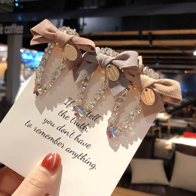 Bow Metal Rhinestone Hair Clip Women Clips Barrettes Crystal Hairgrips Waterdrop Hairpins Hair Accessories Hairpins Gift
Bow Metal Rhinestone Hair Clip Women Clips Barrettes Crystal Hairgrips Waterdrop Hairpins Hair Accessories Hairpins Gift