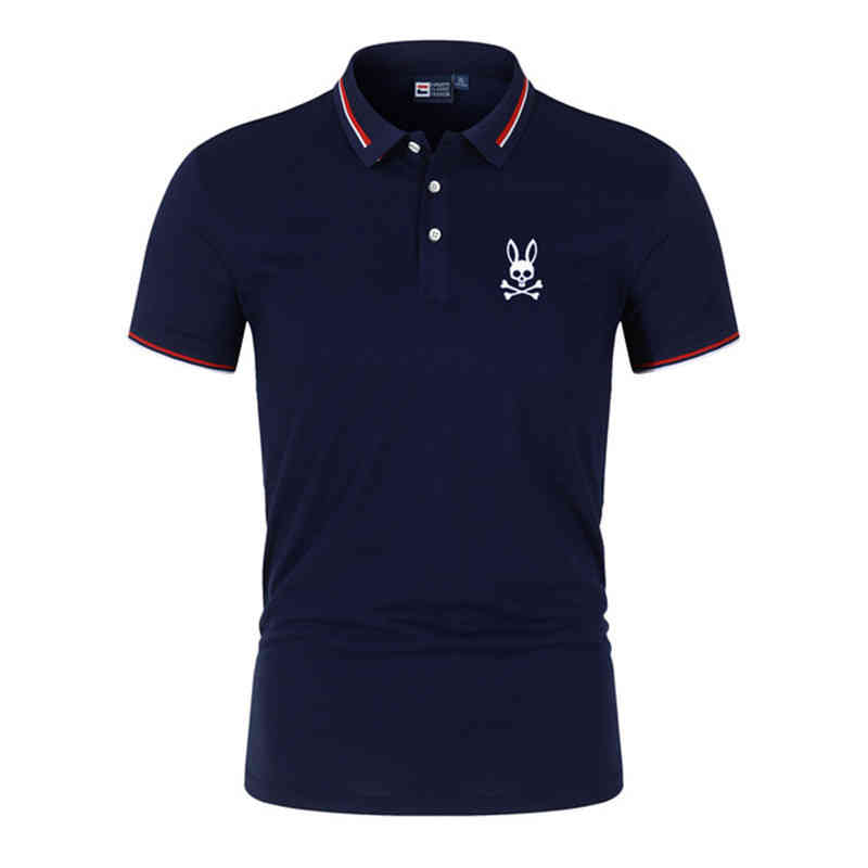 2022 Summer Men's T-shirt Lapel Fashion Short Sleeve Polo Printed Micro Label Ghost Rabbit, White;black
2022 Summer Men's T-shirt Lapel Fashion Short Sleeve Polo Printed Micro Label Ghost Rabbit, White;black