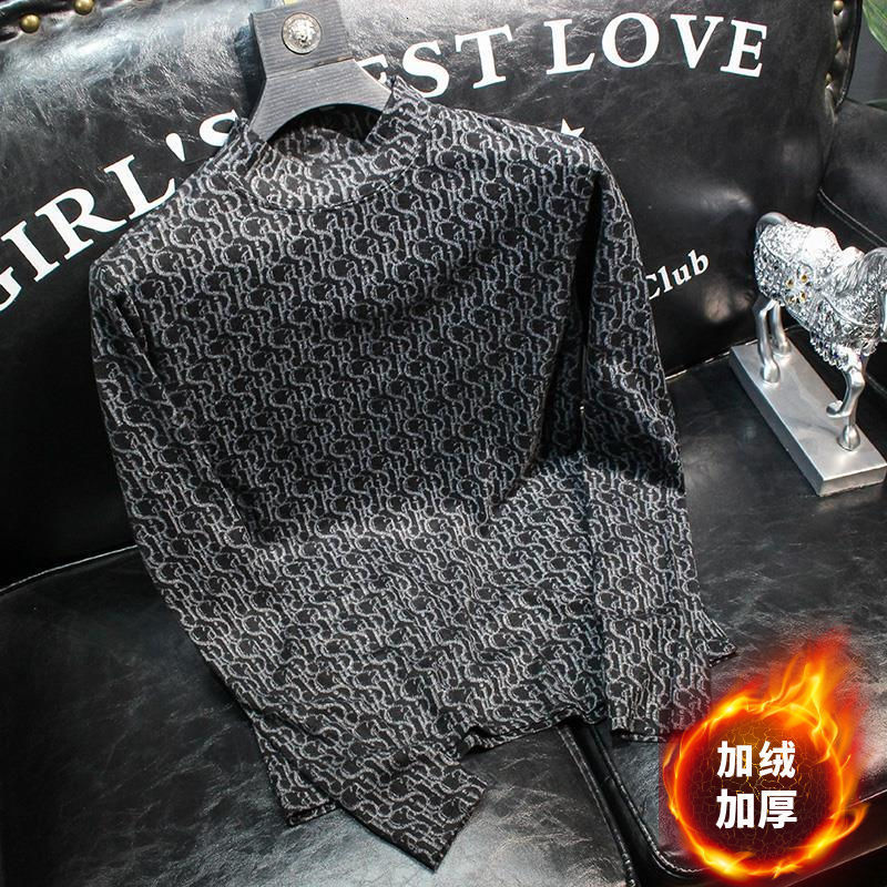 2021 New Half Man's Turtleneck Deep Autumn and Winter Top Skin Friendly Thin Collar Impression Long Trendy Shirt 55LF, Black
2021 New Half Man's Turtleneck Deep Autumn and Winter Top Skin Friendly Thin Collar Impression Long Trendy Shirt 55LF, Black