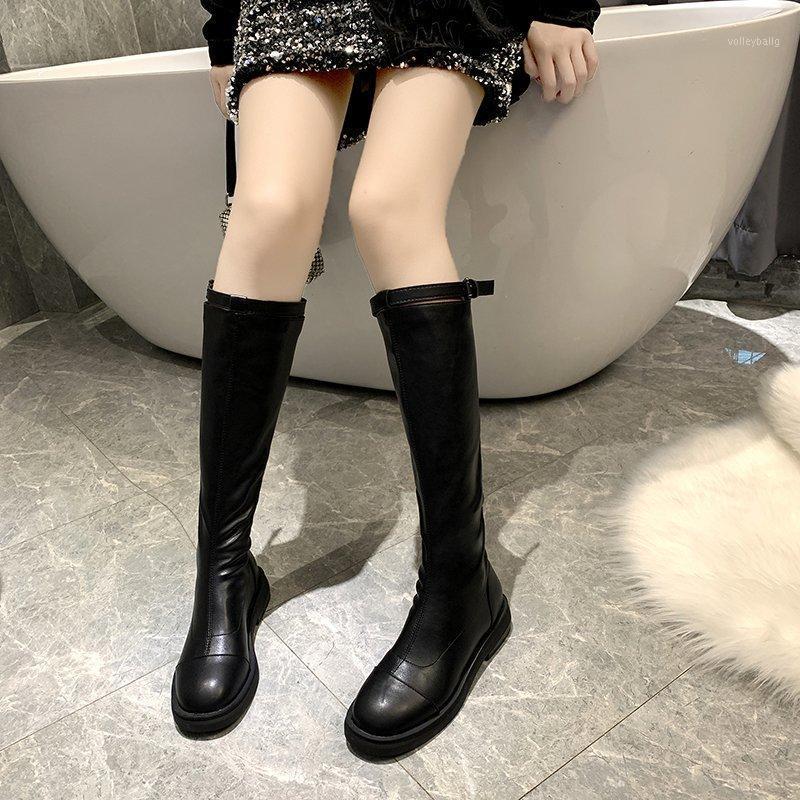 Knee High Boots Low Heels Women Shoes Pu Leather Motorcycle Boots Punk Shoes Women Metal Buckle Thigh High 20201, Black
Knee High Boots Low Heels Women Shoes Pu Leather Motorcycle Boots Punk Shoes Women Metal Buckle Thigh High 20201, Black
