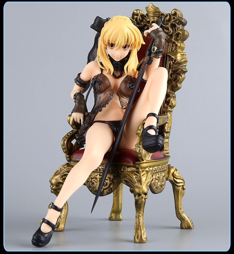 16cm Fate Stay Night Saber Ver. Anime Figure Sexy Girl PVC Action Figure Toys Saber Alter Lingerie Model Doll Toy First Edition T200911
16cm Fate Stay Night Saber Ver. Anime Figure Sexy Girl PVC Action Figure Toys Saber Alter Lingerie Model Doll Toy First Edition T200911