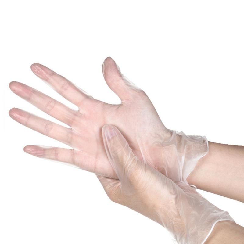 100PCS Disposable PVC Gloves Anti-Static Plastic Gloves for Cleaning Cooking Restaurant Kitchen Accessories
100PCS Disposable PVC Gloves Anti-Static Plastic Gloves for Cleaning Cooking Restaurant Kitchen Accessories