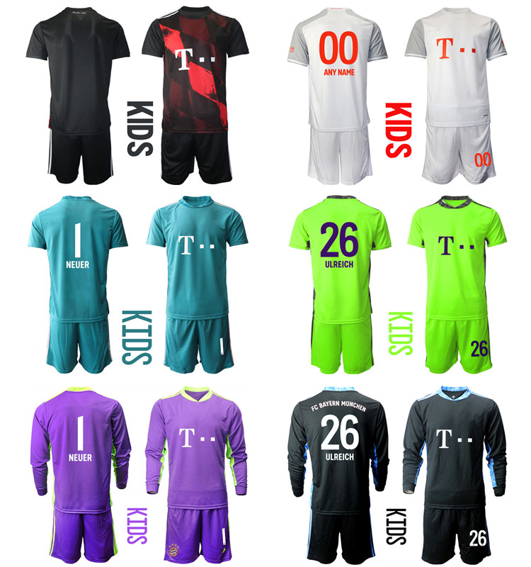 2021 Season Camisa de Futbol Custom Kids Kit Goalkeeper 26 ULREICH Football Jerseys 5 PAVARD 21 HERNANDEZ 9 LEWANDOWSKI Boys Uniform Sets
2021 Season Camisa de Futbol Custom Kids Kit Goalkeeper 26 ULREICH Football Jerseys 5 PAVARD 21 HERNANDEZ 9 LEWANDOWSKI Boys Uniform Sets