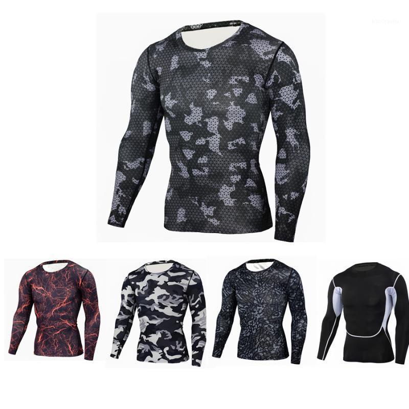 Camouflage Training Fitness Clothes Tights Men's Sports Quick-Drying Stretch Compressing Cloth Long-Sleeved T-shirt Summer1, 03
Camouflage Training Fitness Clothes Tights Men's Sports Quick-Drying Stretch Compressing Cloth Long-Sleeved T-shirt Summer1, 03