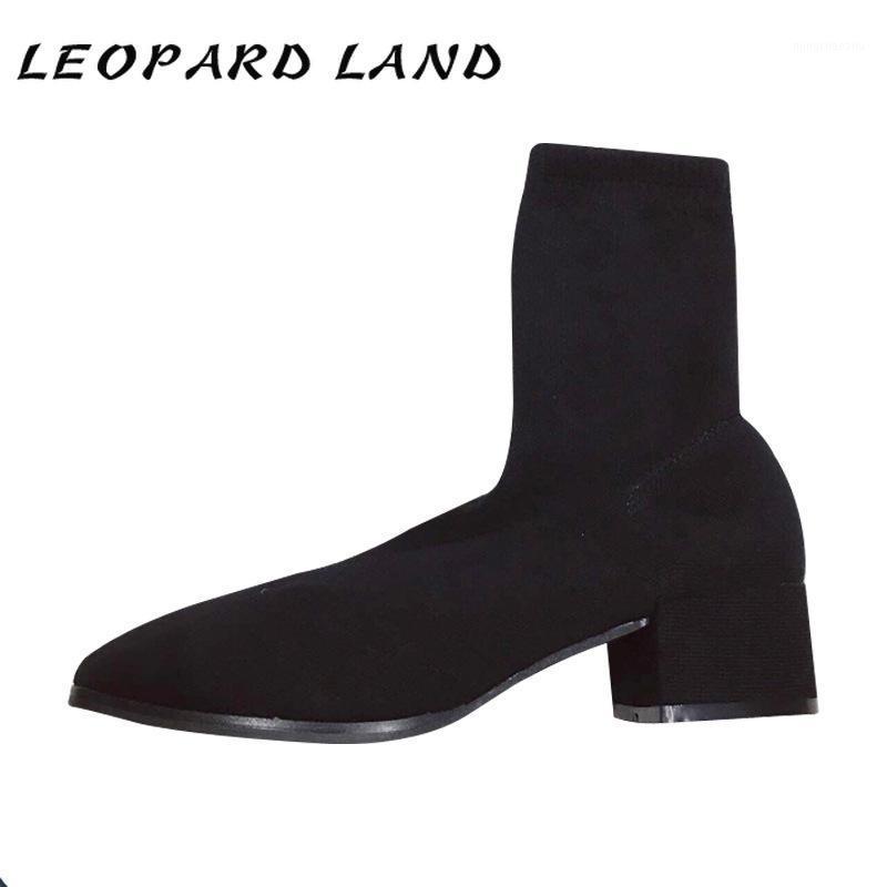 LEOPARD LAND 2020 Autumn Winter Chunky-Heel Stretch Boots Red Thin Boots Low Heel Sock Ankle for Women -228-11, Black
LEOPARD LAND 2020 Autumn Winter Chunky-Heel Stretch Boots Red Thin Boots Low Heel Sock Ankle for Women -228-11, Black